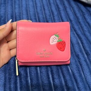 Kate spade strawberry wallet